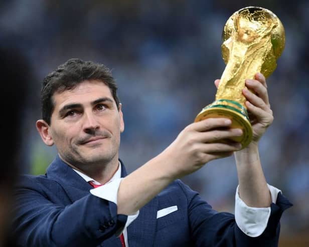 Real Madrid legend Iker Casillas. (Photo by FRANCK FIFE/AFP via Getty Images)