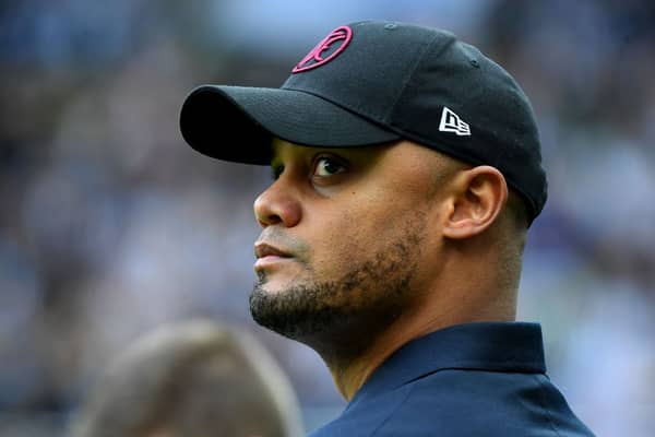 Burnley manager Vincent Kompany. (Photo by ANDY BUCHANAN/AFP via Getty Images)