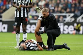 Newcastle United midfielder Joelinton. (Photo by Nigel Roddis/Getty Images)