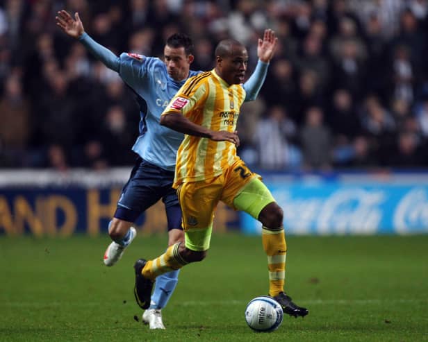 Former Newcastle United forward Fabrice Pancrate. (Photo by Stu Forster/Getty Images)