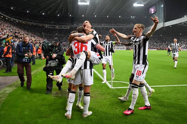 Newcastle United player ratings from the 4-1 win over PSG. (Photo by Stu Forster/Getty Images)