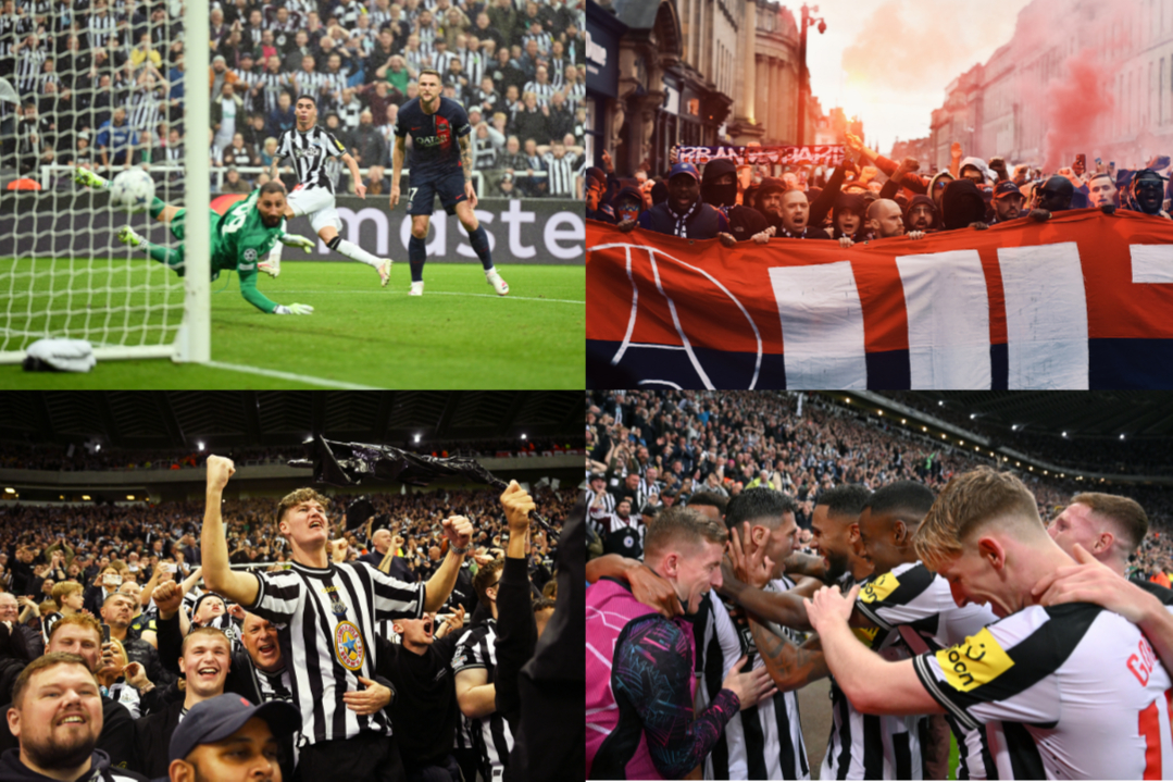 18 incredible photos from Newcastle United’s 4-1 Champions League win over PSG