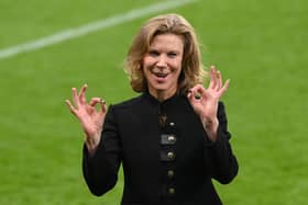 Newcastle United co-owner Amanda Staveley. (Photo by Stu Forster/Getty Images)
