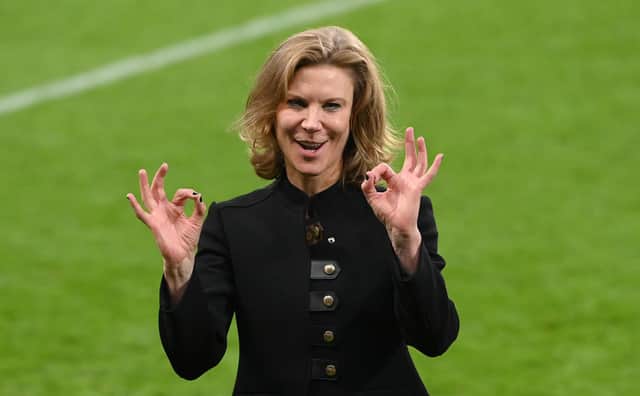 Newcastle United co-owner Amanda Staveley. (Photo by Stu Forster/Getty Images)