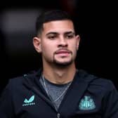 Newcastle United midfielder Bruno Guimaraes. (Photo by George Wood/Getty Images)