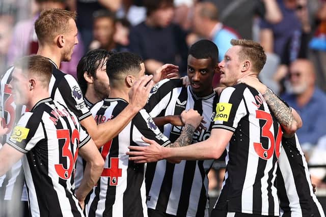 Alexander Isak was on target against West Ham (Image: Getty Images)