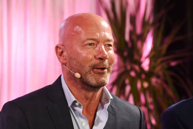Newcastle United legend Alan Shearer. (Photo by Antony Jones/Getty Images for Spotify)