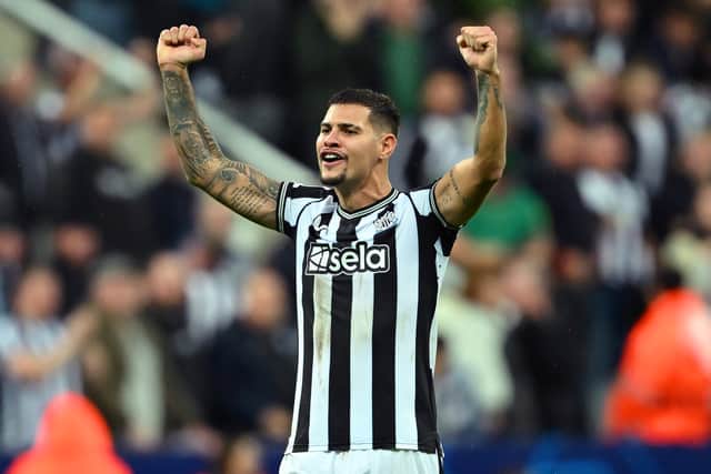 Bruno Guimaraes just signed a new Newcastle United contract Image: Getty Images)
