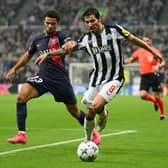 Newcastle United midfielder Sandro Tonali. (Photo by Michael Regan/Getty Images)