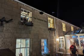 The Linden Tree pub played host to an evening of stargazing.