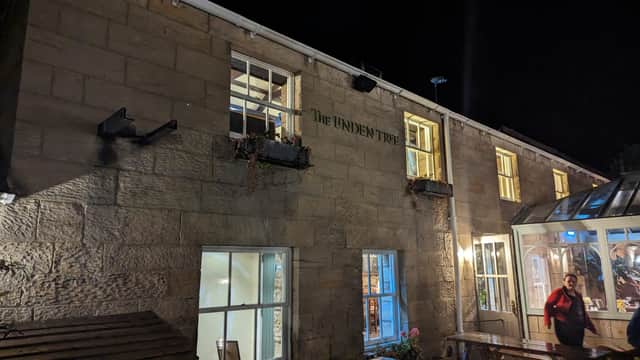 The Linden Tree pub played host to an evening of stargazing.