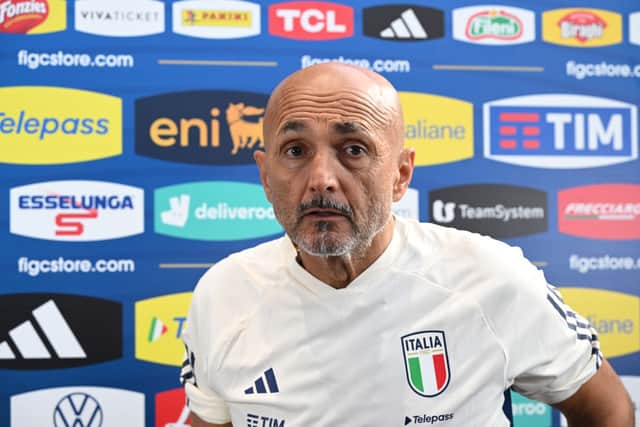 Italy manager Luciano Spalletti. (Photo by Claudio Villa/Getty Images)