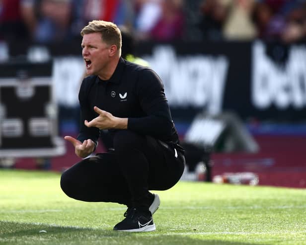 Eddie Howe is reportedly looking at Emile Smith Rowe (Image: Getty Images)