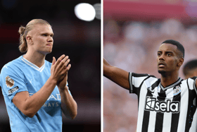 Erling Haaland and Alexander Isak (Image: Getty Images)