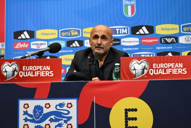 Italy boss  Luciano Spalletti. (Photo by Claudio Villa/Getty Images)