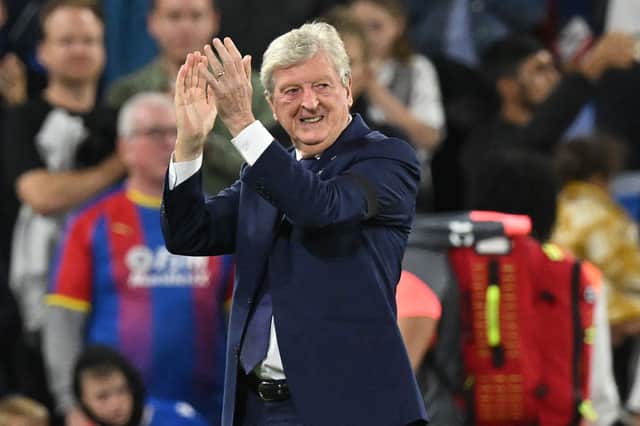 Crystal Palace boss Roy Hodgson. (Photo by GLYN KIRK/AFP via Getty Images)