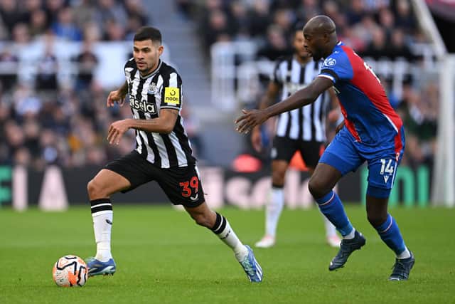 Newcastle United midfielder Bruno Guimaraes.  (Photo by Stu Forster/Getty Images)