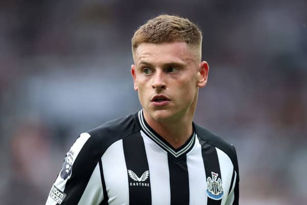 Newcastle United winger Harvey Barnes. (Photo by George Wood/Getty Images)