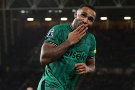 Newcastle United striker Callum WIlson scored a brace against Wolves.  (Photo by ADRIAN DENNIS/AFP via Getty Images)