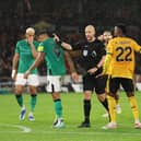 Callum Wilson converted the spot kick on the stroke of half time (Image: Getty Images)