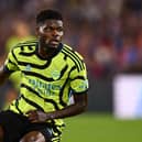 Arsenal midfielder Thomas Partey.  