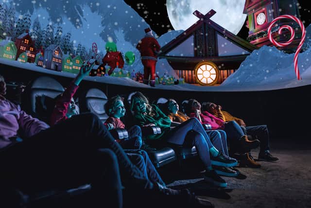 What Santa See at Life Science Centre.