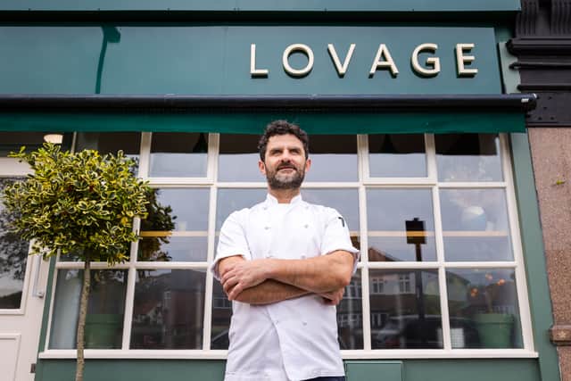 Kleo Tabaku, the head chef and co-owner of Lovage.