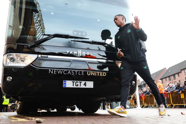 Newcastle United midfielder Joe Wilock.  (Photo by Matt McNulty/Getty Images)