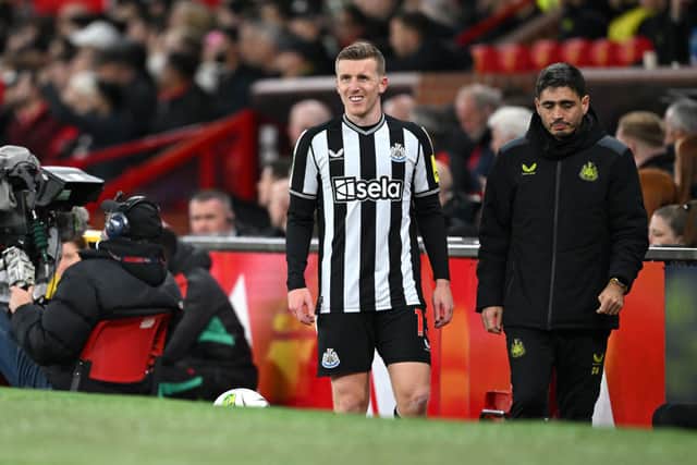 Newcastle United ledt-back Matt Targett. (Photo by Michael Regan/Getty Images)