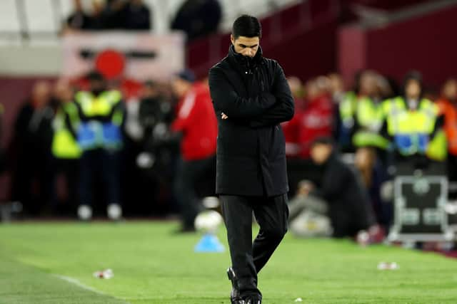 Arenal manager Mikel Arteta. (Photo by Eddie Keogh/Getty Images)