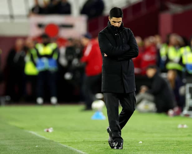 Arenal manager Mikel Arteta. (Photo by Eddie Keogh/Getty Images)