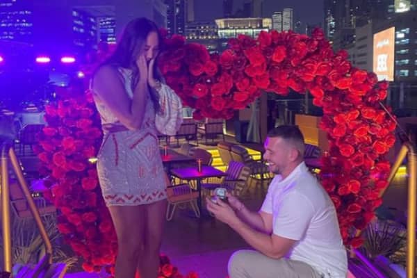 Charlotte Crosby announced her engagement to Jake Ankers on Instagram.