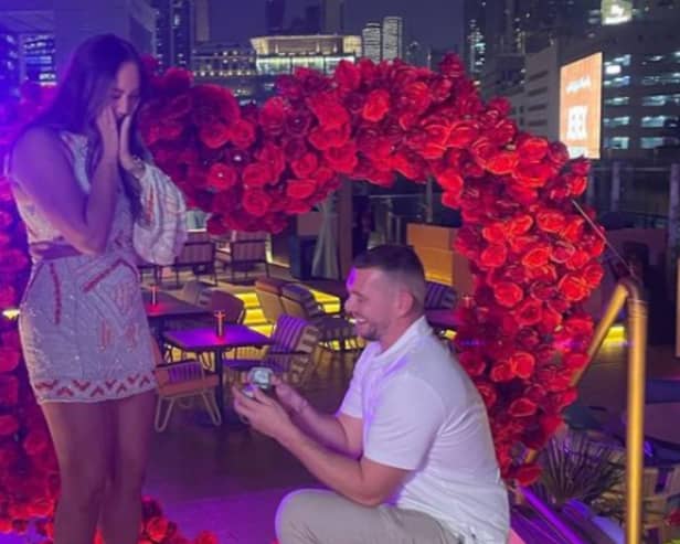 Charlotte Crosby announced her engagement to Jake Ankers on Instagram.