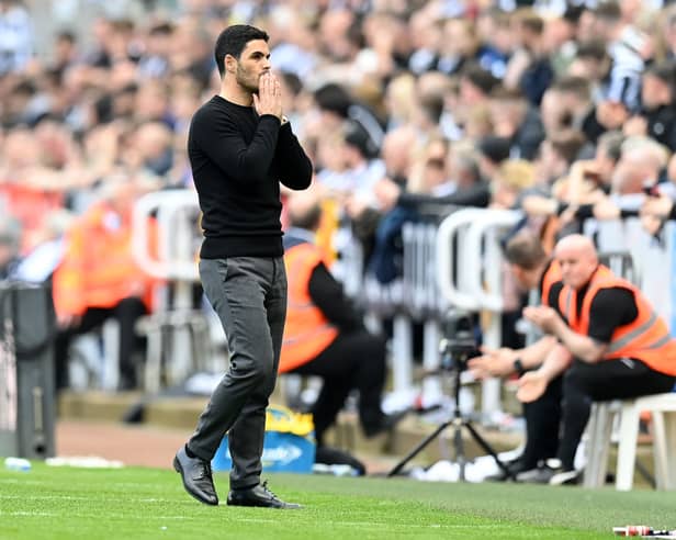 Mikel Arteta has described St James’ Park as ‘an incredible football atmosphere’. 