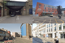 The most crime was reported in Newcastle city centre in and around these locations in September 2023. Photo: Google Maps.