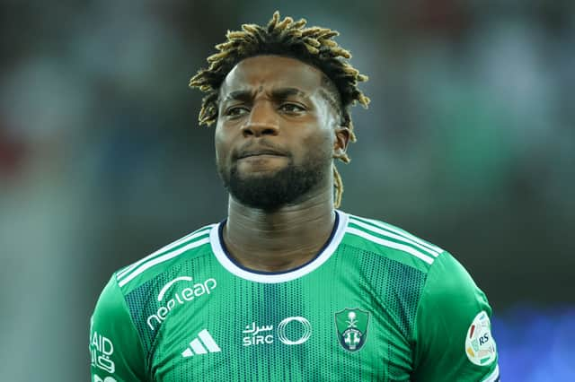 Saint-Maximin joined Al Ahli over the summer. 