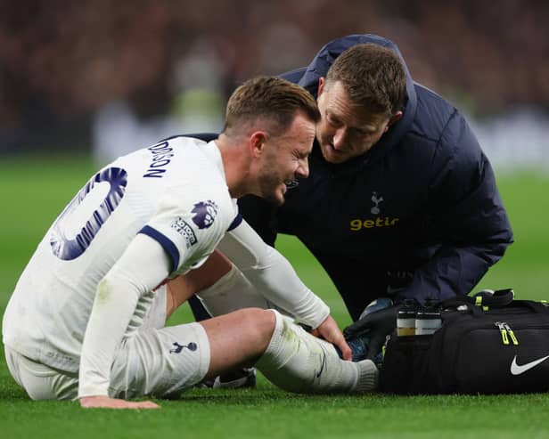 Tottenham Hotspur star James Maddison. (Photo by Alex Pantling/Getty Images)