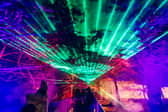 The Laser Garden at Northern Lights.