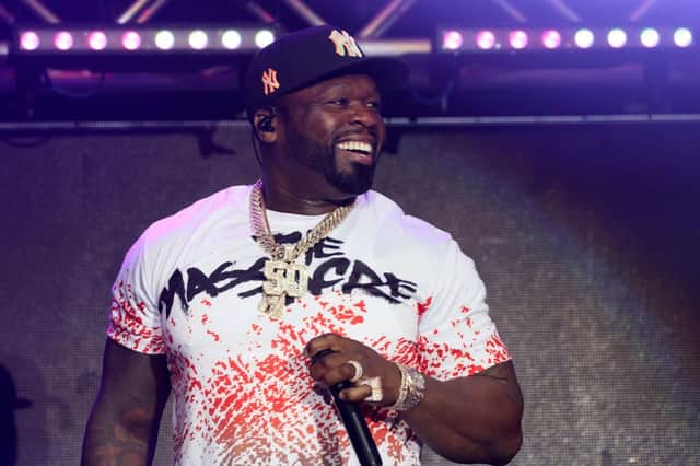 50 Cent will be performing in Newcastle later this month.