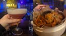 Manahatta Newcastle's Queen of Hearts cocktail and Manahatta Chicken.