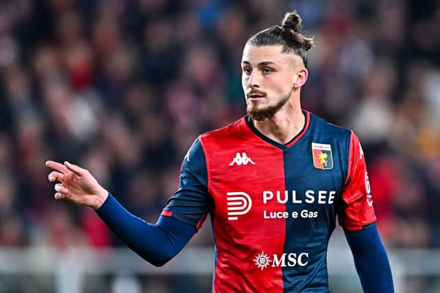 Genoa defender Radu Dragusin of Genoa. (Photo by Simone Arveda/Getty Images)