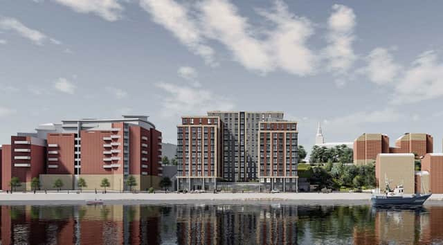 New plans for the Plot 12 development on Newcastle\'s Quayside. Photo: Whittam Cox Architects via Newcastle City Council planning portal. Free to reuse for all LDR