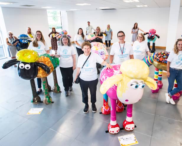 The Shaun the Sheep art trail raised £310,000 for St Oswald's Hospice. Photo: Other 3rd Party.