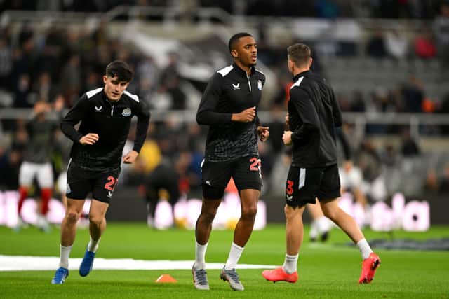 Newcastle United midfielder Joe Willock. (Photo by Stu Forster/Getty Images)