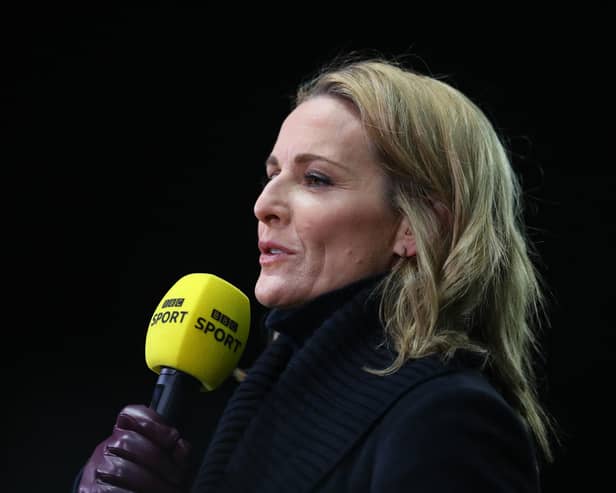 Gabby Logan has been a Newcastle United fan since the 90s (Image: Getty Images)