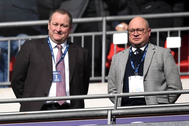 Mike Ashley and Lee Charnley were involved in the Operation Loom investigation (Image: Getty Images)