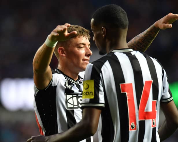 Newcastle United defender Harrison Ashby. (Photo by Mark Runnacles/Getty Images)