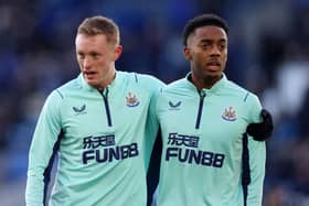 Newcastle United midfielder Sean Longstaff & Joe Willock. (Photo by Nathan Stirk/Getty Images)