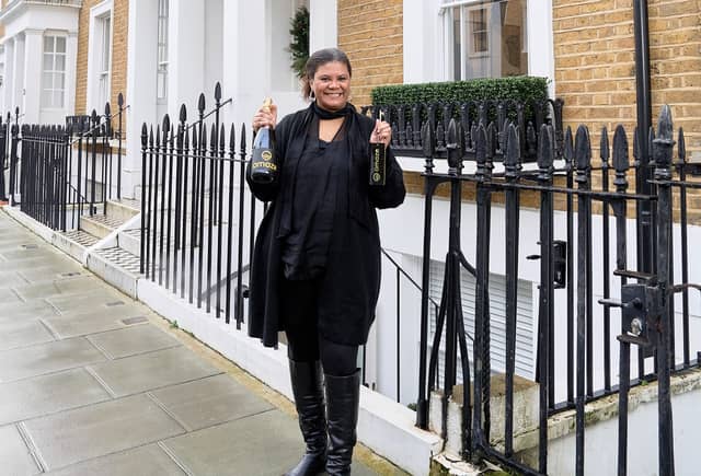 A student nurse forced to 'sofa surf' after becoming a victim of Britain's rental crisis has won a £5M house in the Omaze prize draw. Picture: Omaze/SWNS