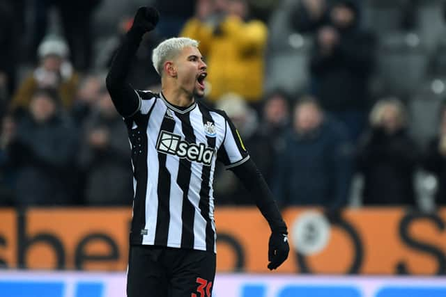 Newcastle United midfielder Bruno Guimaraes. (Photo by ANDY BUCHANAN/AFP via Getty Images)